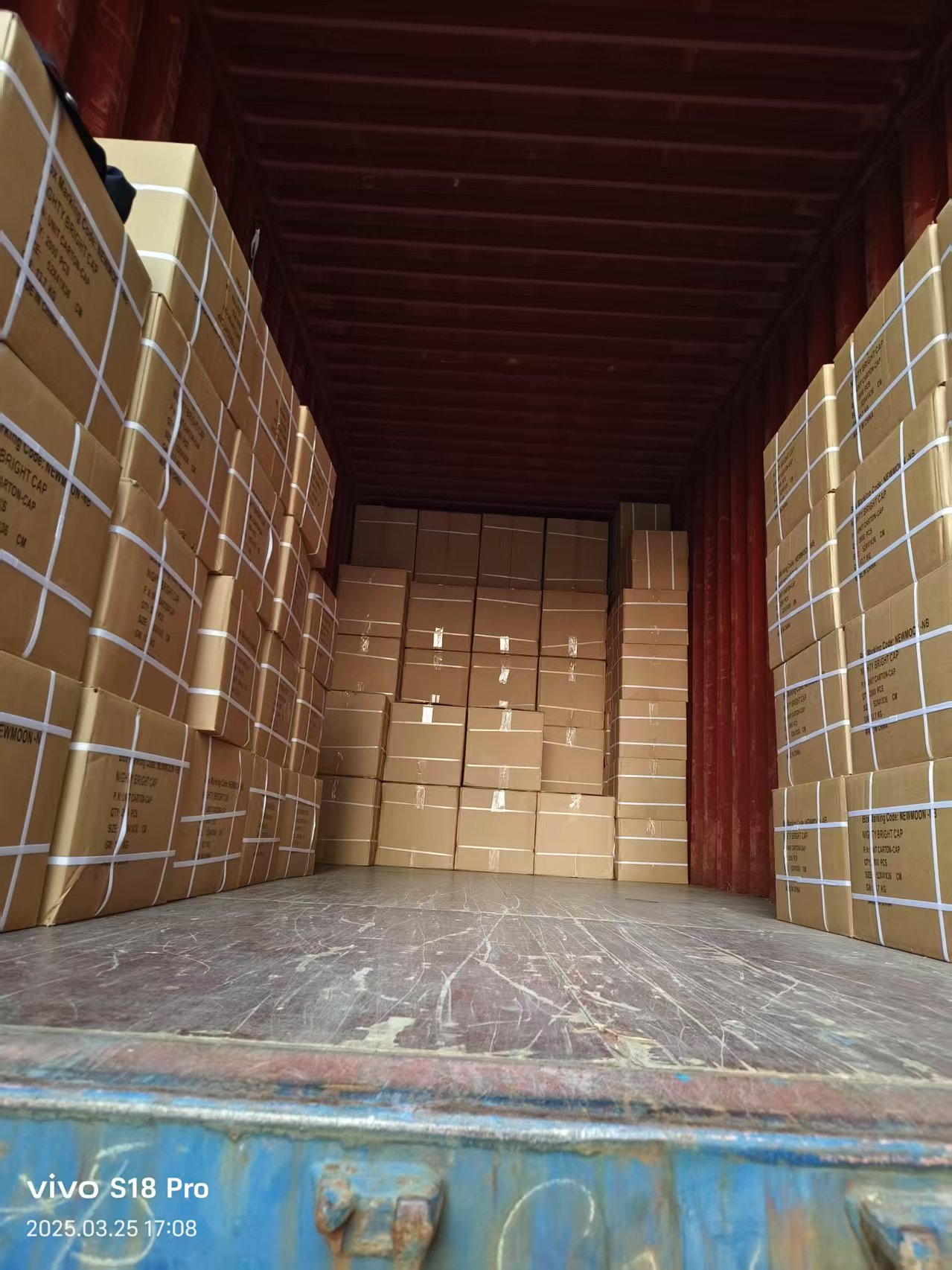 secure palletized packaging cosmetic wholesale global shipping