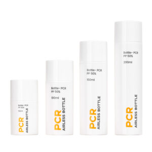 PCR airless pump bottle 50ml 200ml