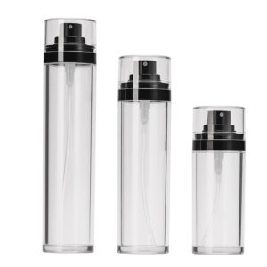 Premium 50ml/100ml PET Thick-Walled Spray Bottle – Crystal Clear Mist Dispenser