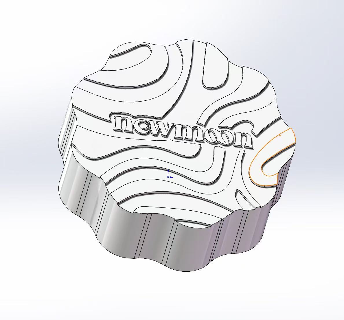 custom cosmetic packaging 3D engineering CAD design blueprint