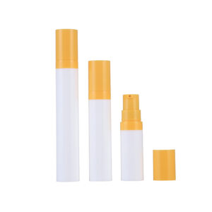 5ml 10ml 15ml small capacity PP airless bottle for serum and travel kits