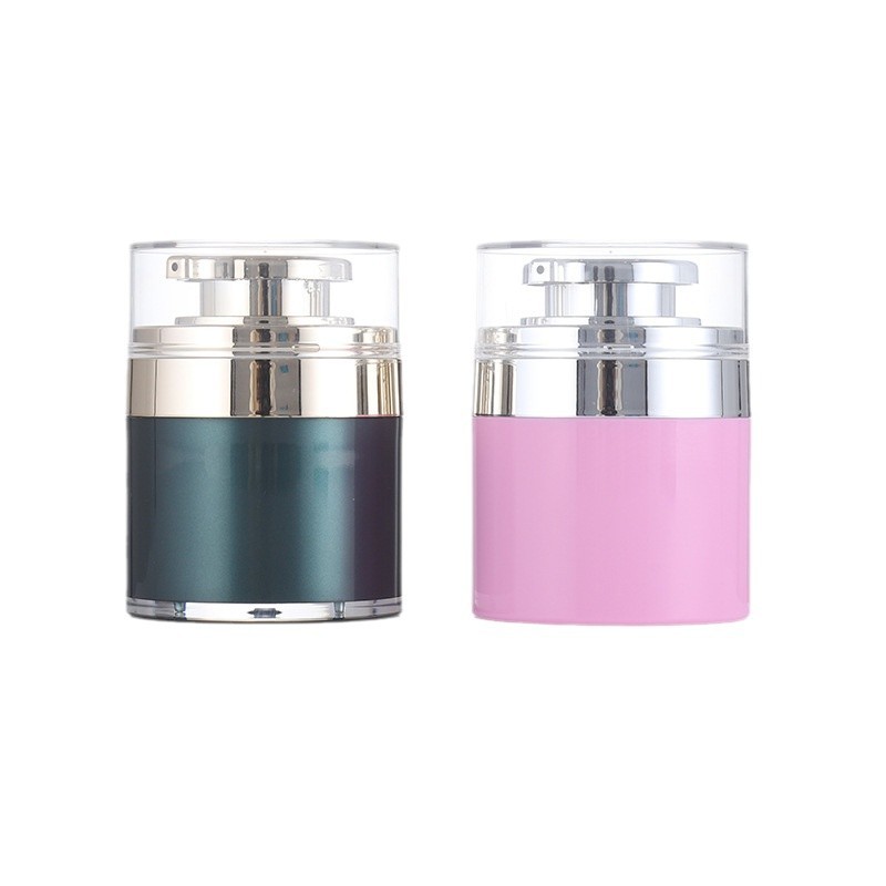 50ml luxury refillable acrylic cream jar for premium skincare