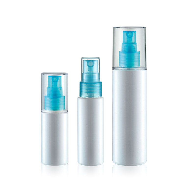 30ml 50ml 120ml PET fine mist spray bottle for skincare and sanitizers