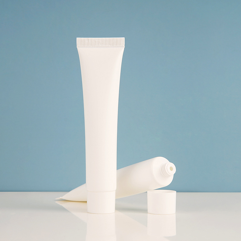 White PE Cosmetic Squeeze Tube - Image 2